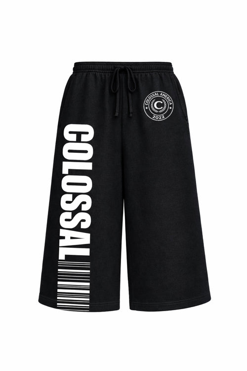 Colossal Cutoff Sweats (Black)