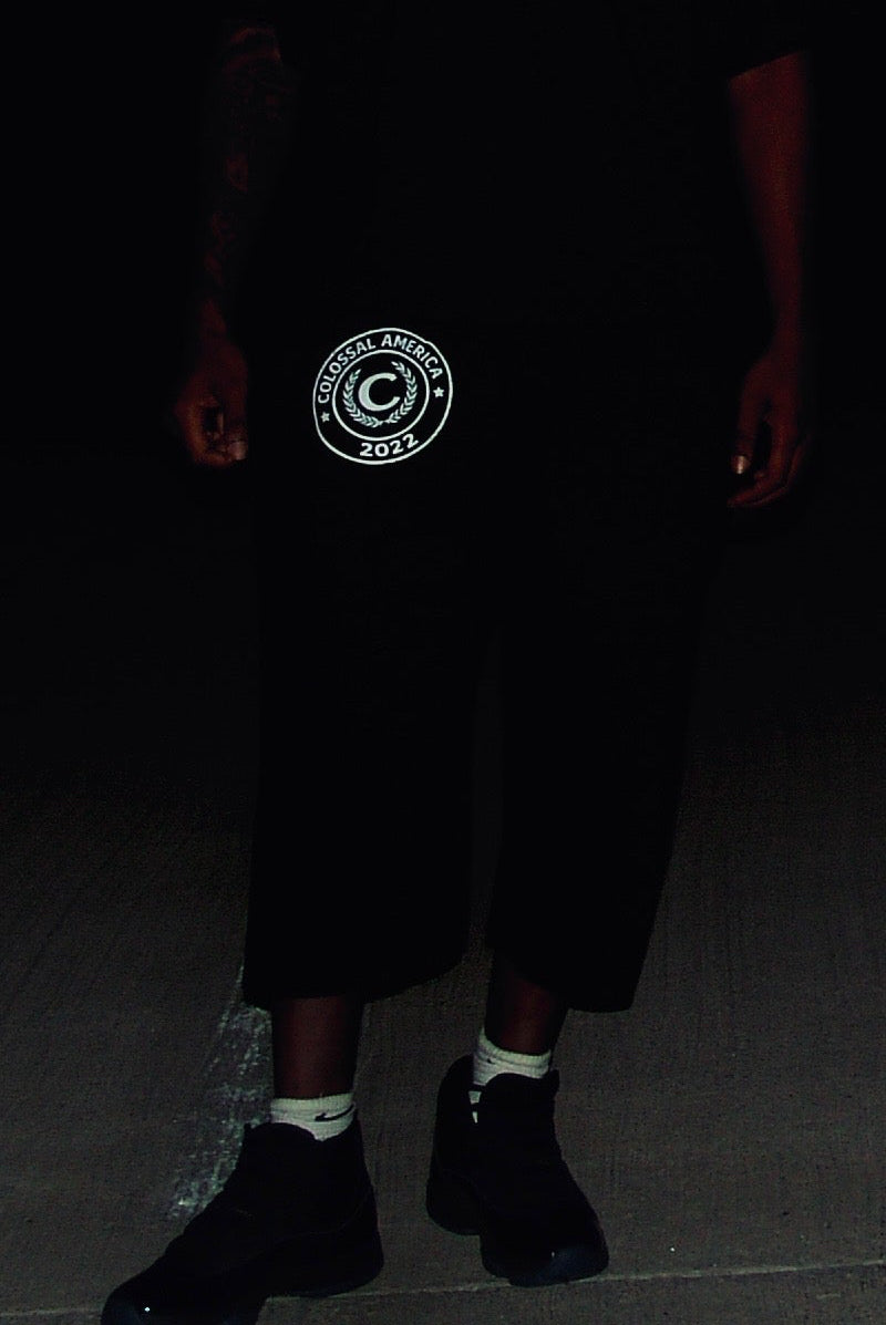 Colossal Cutoff Sweats (Black)