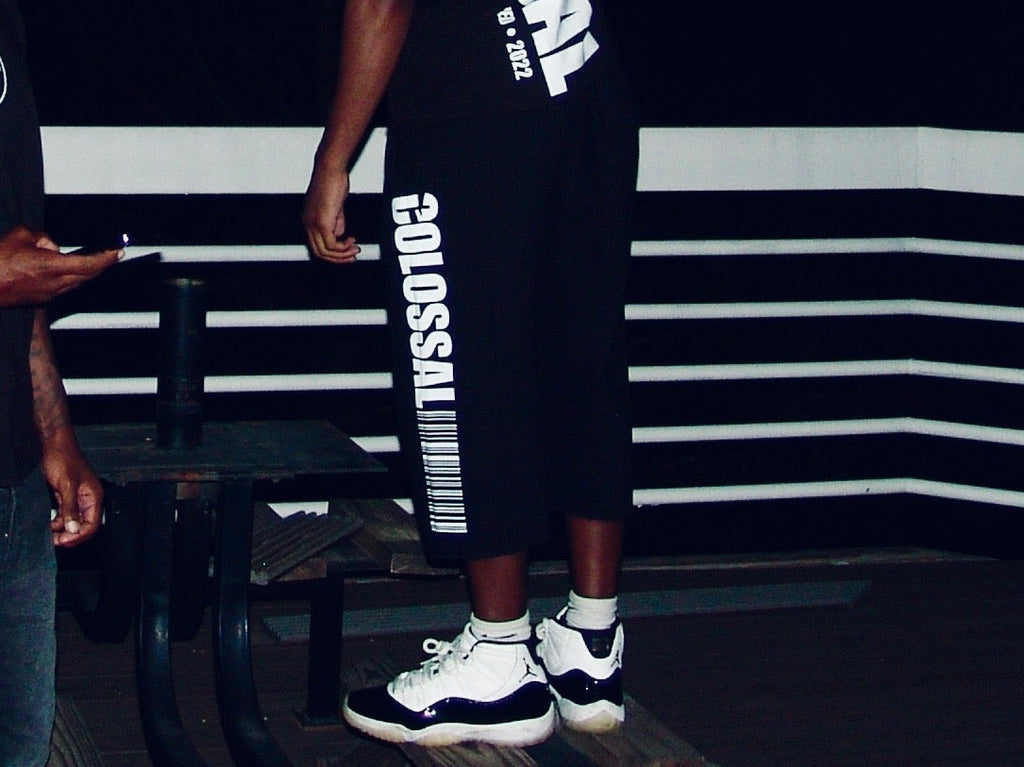 Colossal Cutoff Sweats (Black)